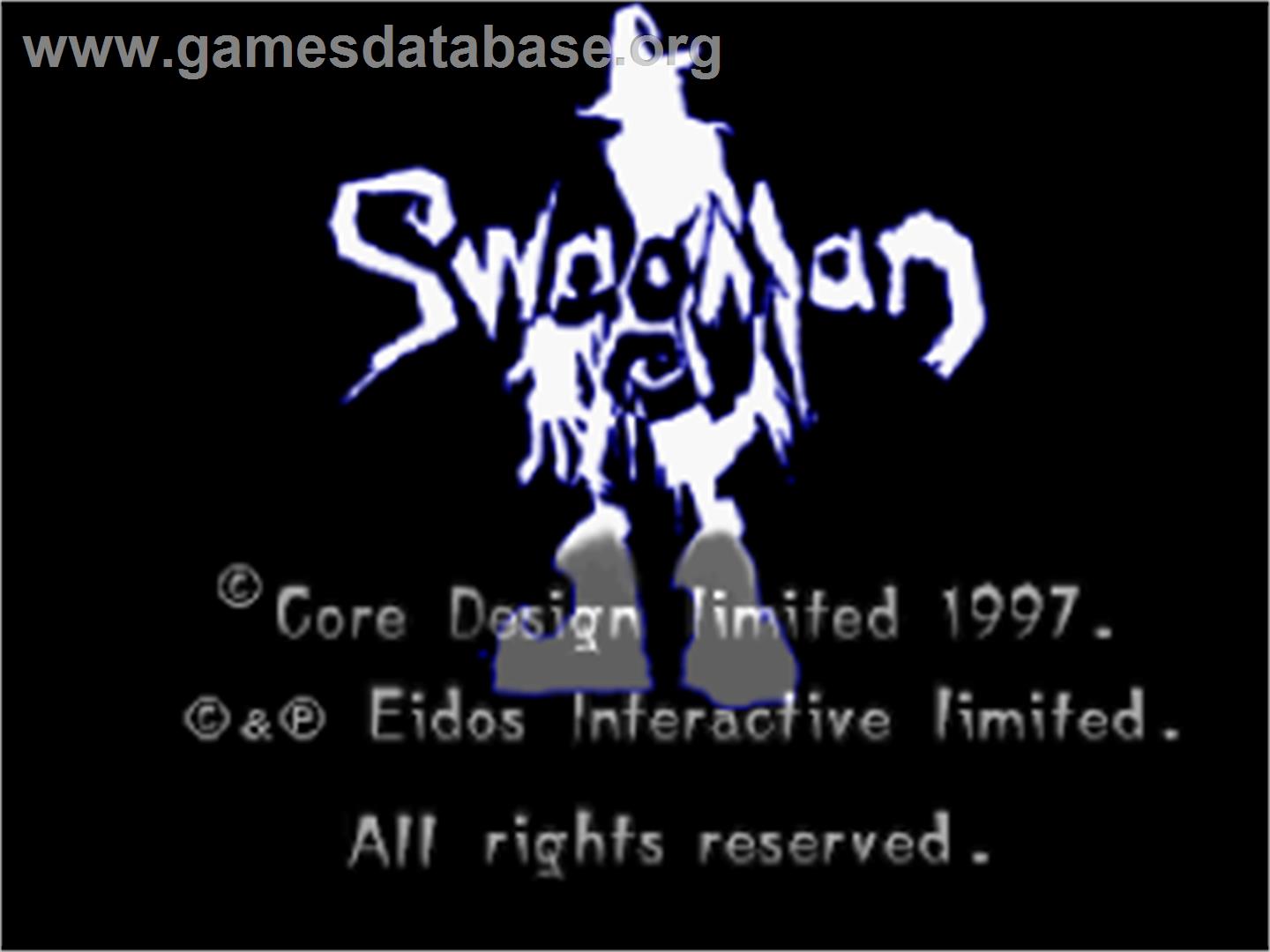 Swagman - Sega Saturn - Artwork - Title Screen