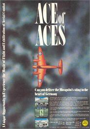 Advert for Ace of Aces on the Sinclair ZX Spectrum.