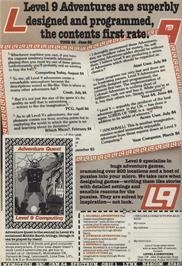 Advert for Adventure Quest on the Sinclair ZX Spectrum.