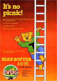 Advert for Bear Bovver on the Sinclair ZX Spectrum.