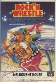 Advert for Bop'N Wrestle on the Commodore 64.