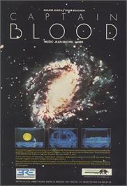 Advert for Captain Blood on the Microsoft DOS.