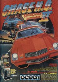 Advert for Chase H.Q. II: Special Criminal Investigation on the Sinclair ZX Spectrum.