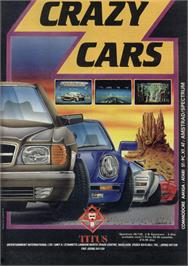 Advert for Crazy Cars on the Sinclair ZX Spectrum.