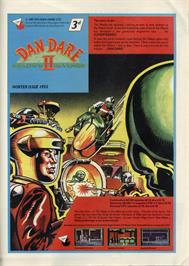 Advert for Dan Dare 2: Mekon's Revenge on the Sinclair ZX Spectrum.