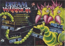 Advert for Dream Warrior on the Sinclair ZX Spectrum.
