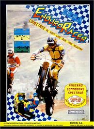 Advert for Enduro Racer on the Sinclair ZX Spectrum.