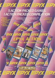 Advert for Epyx Action on the Sinclair ZX Spectrum.
