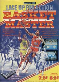 Advert for Fernando Martín Basket Master on the Commodore 64.