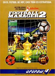 Advert for Football Manager 2 on the Sinclair ZX Spectrum.
