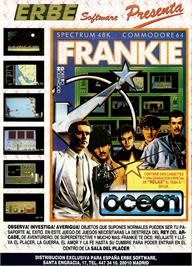 Advert for Frankie Goes to Hollywood on the Sinclair ZX Spectrum.