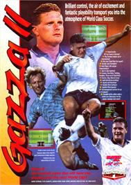 Advert for Gazza II on the Sinclair ZX Spectrum.