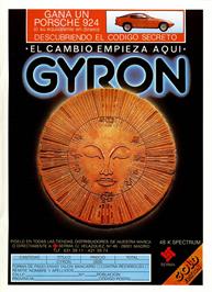 Advert for Gyron on the Sinclair ZX Spectrum.