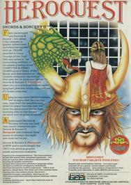 Advert for Hero Quest: Return of the Witch Lord on the Sinclair ZX Spectrum.