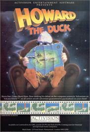 Advert for Howard the Duck on the Sinclair ZX Spectrum.