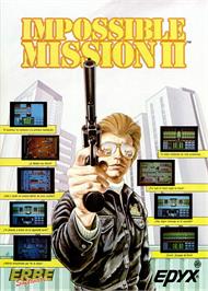 Advert for Impossible Mission II on the Sinclair ZX Spectrum.