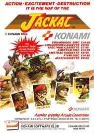 Advert for Jackal on the Sinclair ZX Spectrum.