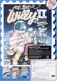 Advert for Jet Set Willy II: The Final Frontier on the Commodore 64.