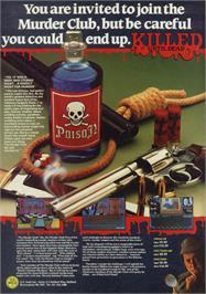 Advert for Killed Until Dead on the Sinclair ZX Spectrum.