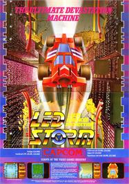 Advert for LED Storm on the Sinclair ZX Spectrum.