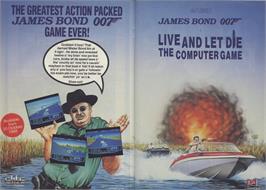 Advert for Live and Let Die on the Sinclair ZX Spectrum.