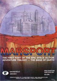 Advert for Marsport on the Sinclair ZX Spectrum.