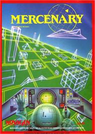 Advert for Mercenary: The Second City on the Atari 8-bit.