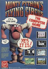 Advert for Monty Python's Flying Circus on the Sinclair ZX Spectrum.