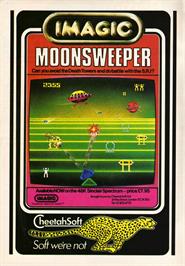 Advert for Moonsweeper on the MSX.