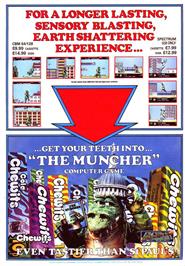 Advert for Muncher on the Sinclair ZX Spectrum.