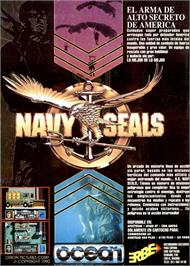 Advert for Navy Seals on the Sinclair ZX Spectrum.