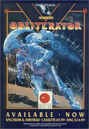 Advert for Obliterator on the Commodore Amiga.