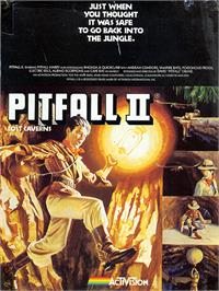 Advert for Pitfall II: Lost Caverns on the Sinclair ZX Spectrum.