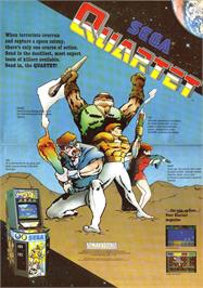 Advert for Quartet on the Sinclair ZX Spectrum.