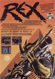 Advert for Rex on the Amstrad CPC.