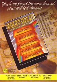 Advert for Solid Gold on the Sinclair ZX Spectrum.