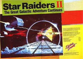 Advert for Star Raiders II on the Commodore 64.