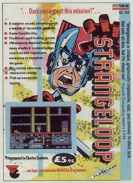 Advert for Strange Loop on the Amstrad CPC.