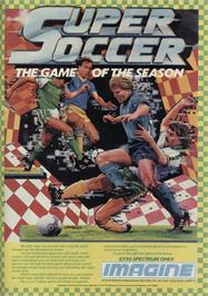 Advert for SuperStar Soccer on the Sinclair ZX Spectrum.