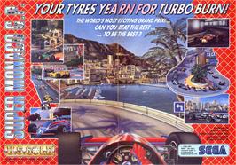 Advert for Super Monaco GP on the Sinclair ZX Spectrum.