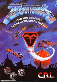 Advert for Terrahawks on the Sinclair ZX Spectrum.