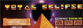 Advert for Total Eclipse on the Sinclair ZX Spectrum.