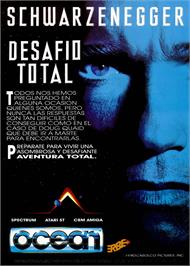 Advert for Total Recall on the Sinclair ZX Spectrum.