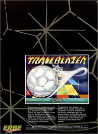 Advert for Trailblazer on the Commodore 64.
