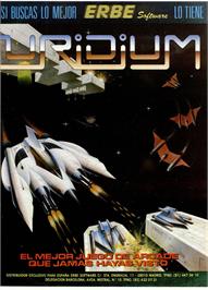 Advert for Uridium on the Sinclair ZX Spectrum.