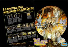 Advert for Viaje Al Centro De La Tierra on the Commodore Amiga.