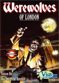 Advert for Werewolves of London on the Sinclair ZX Spectrum.
