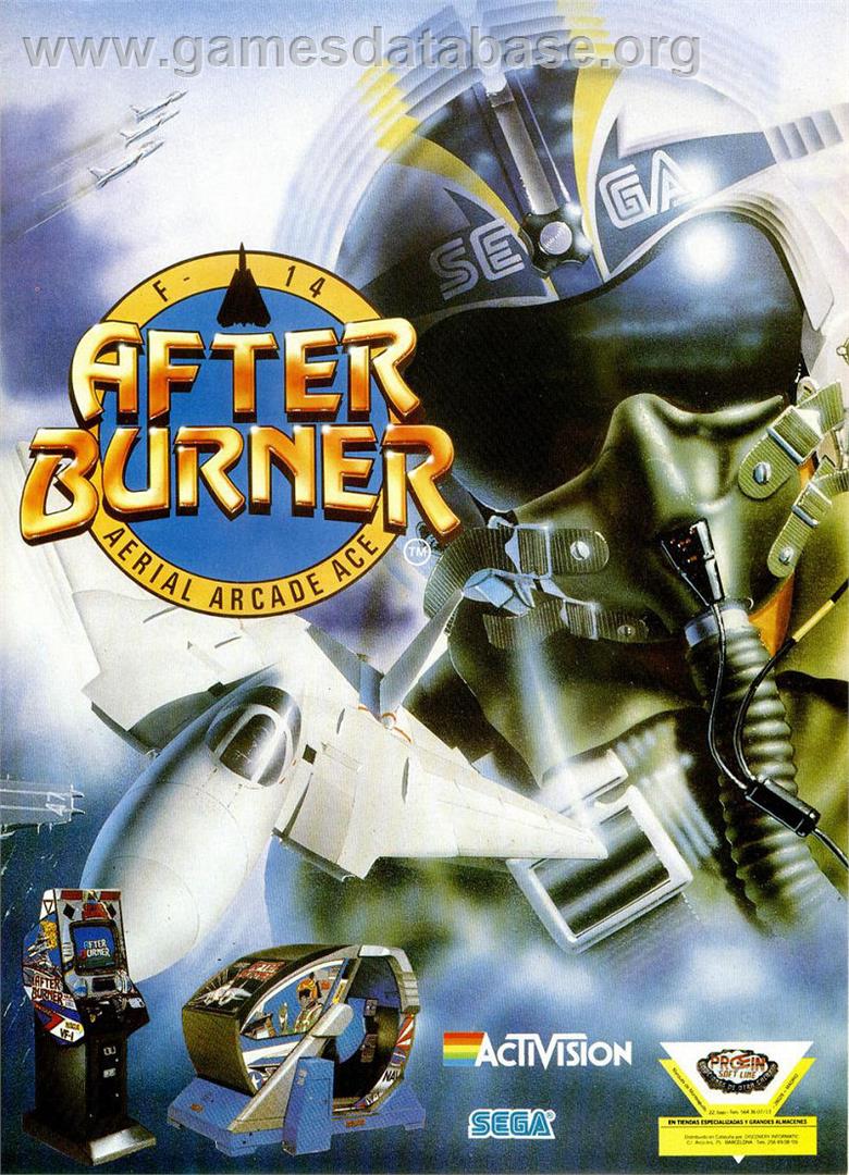 After Burner - Sinclair ZX Spectrum - Artwork - Advert