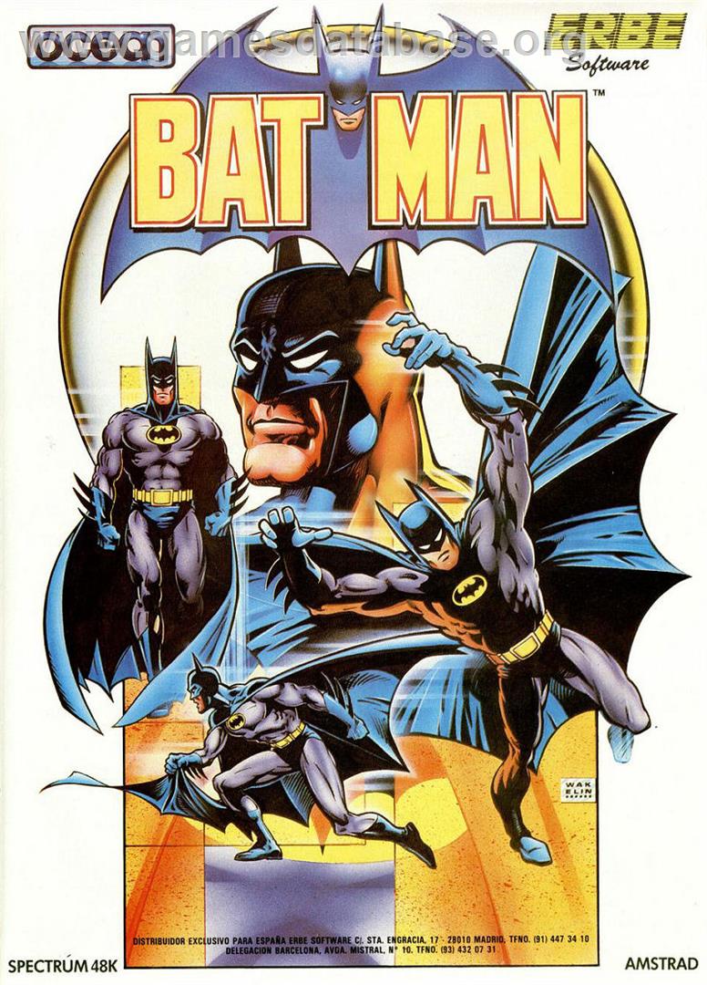Batman: The Caped Crusader - Sinclair ZX Spectrum - Artwork - Advert