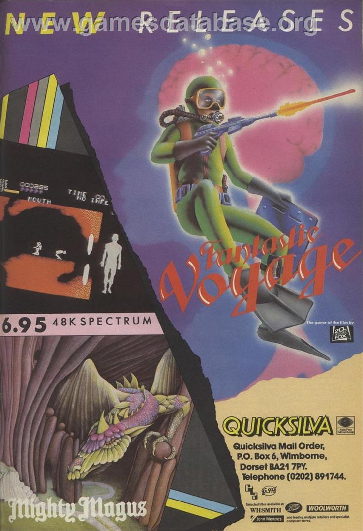 Fantastic Four - Sinclair ZX Spectrum - Artwork - Advert